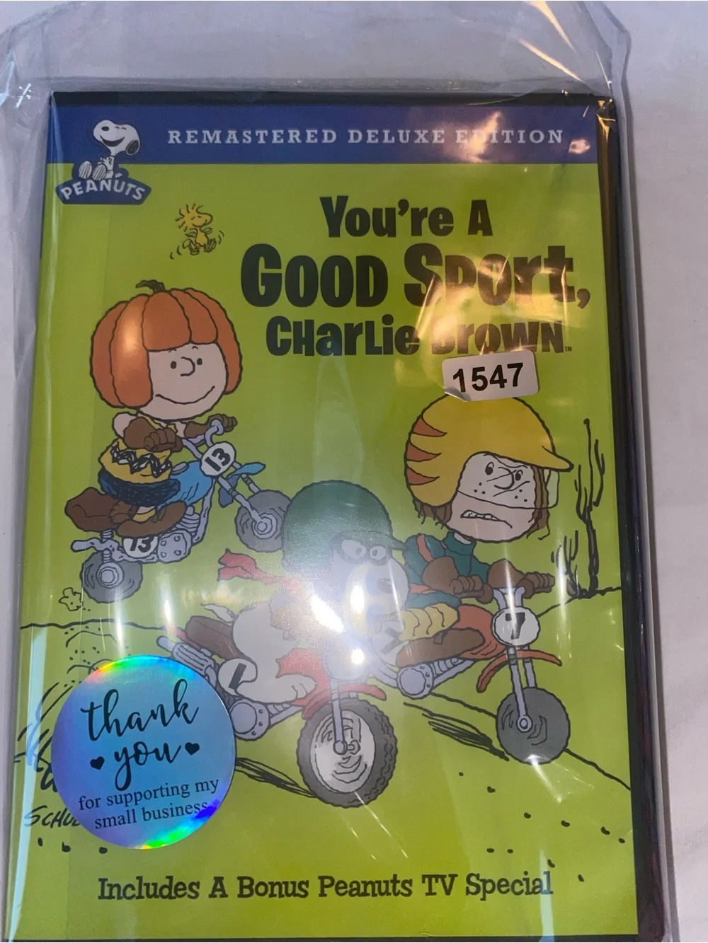 2 Snoopy/Peanuts DVD’s
